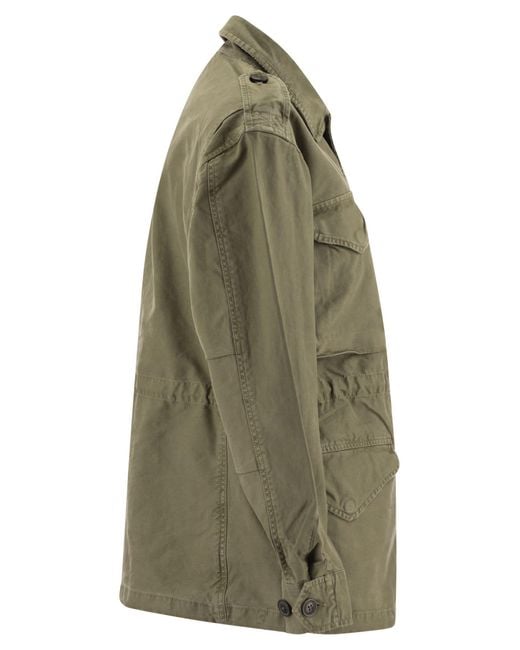 Jacket Military en sarga dividida Polo Ralph Lauren de color Green