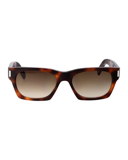 Saint Laurent Brown Saint Laurent Sunglasses