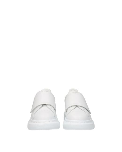 McQueen White Idee Regalo Sneakers Kids Donna Pelle Bianco/Multicolore