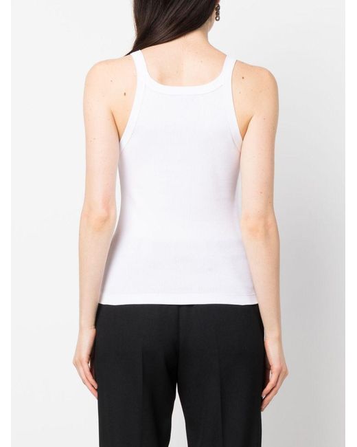 Fendi White Cotton Top