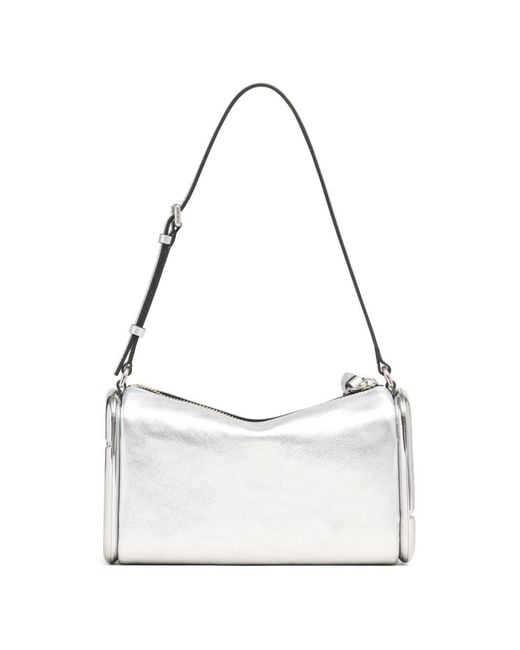 Marc Jacobs White Scene Small Leather Shoulder Bag