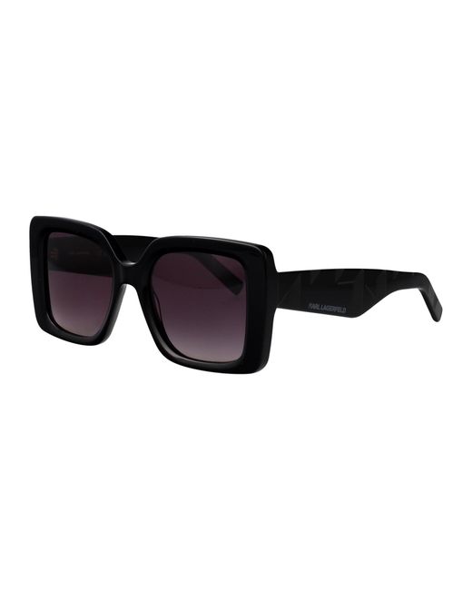 Karl Lagerfeld Black Acetate Sunglasses