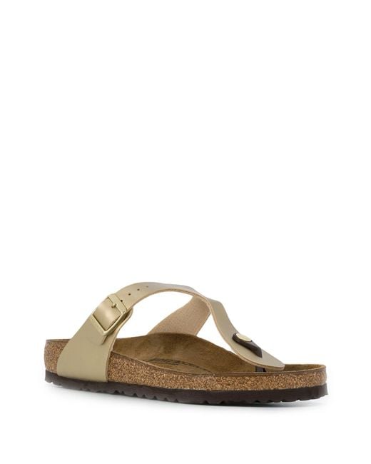 Birkenstock White Gizeh, Birko Flor