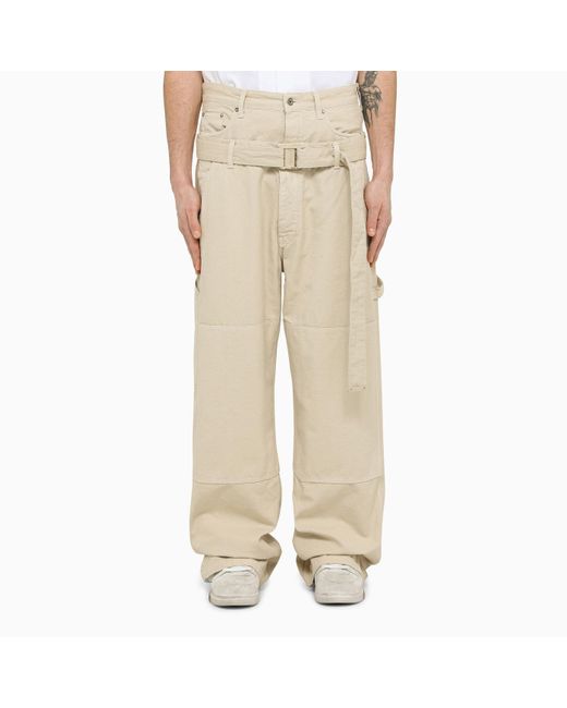 Aesthetic pants for men Korean sweatpant wide leg baggy pants slocks pants  loose straight cut pants fashion sweat pant casual loose white pants |  Lazada PH