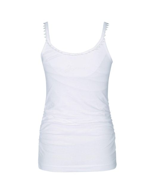 Jacquemus White Le Debardeur Clavela