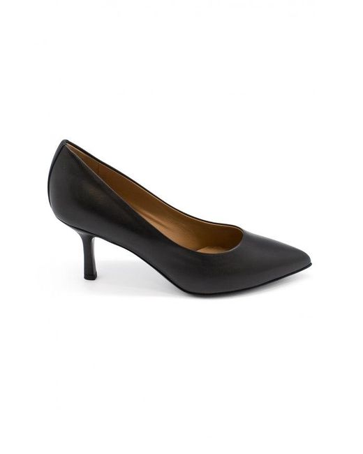 Walter Steiger Black Leather Pumps
