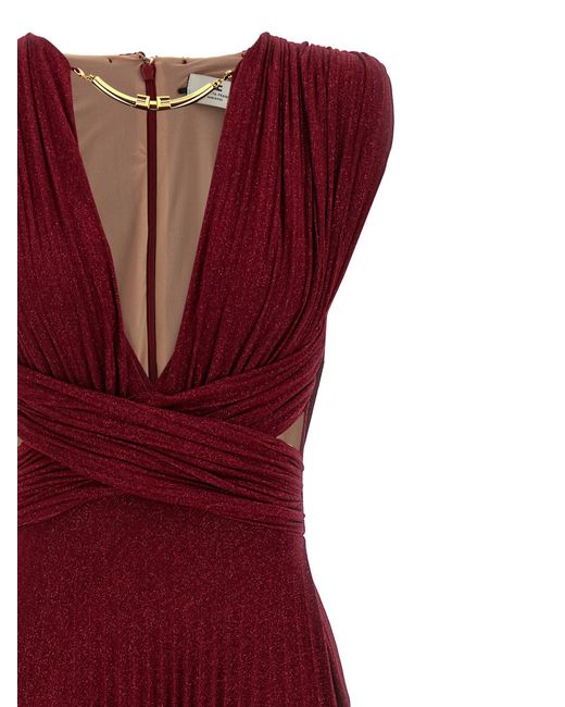 Elisabetta Franchi 'rode Loper' Jurk in het Red