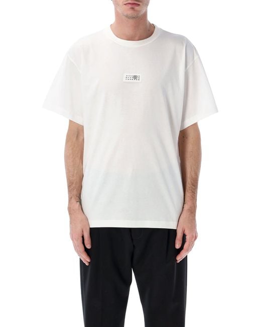 MM6 by Maison Margiela White T Shirts And Polos for men