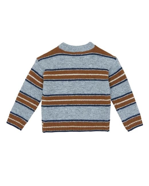 Bonton Blue Milton Stripes Sweater