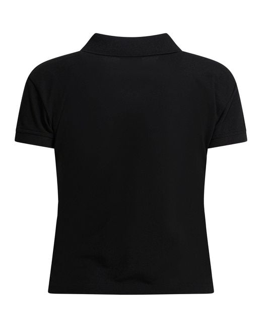 Balenciaga Black "loop Sports Icon" Polo Shirt