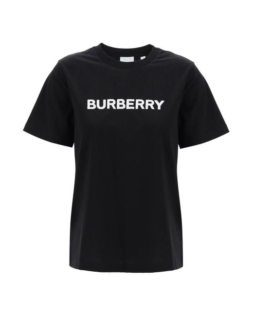 Margot Logo T-shirt Burberry en coloris Black