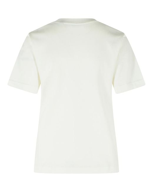 Burberry Gray 'Frankie' Cotton T-Shirt