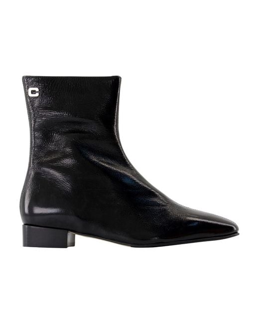CAREL PARIS Black Aiglon -Knöchelstiefel Leder schwarz