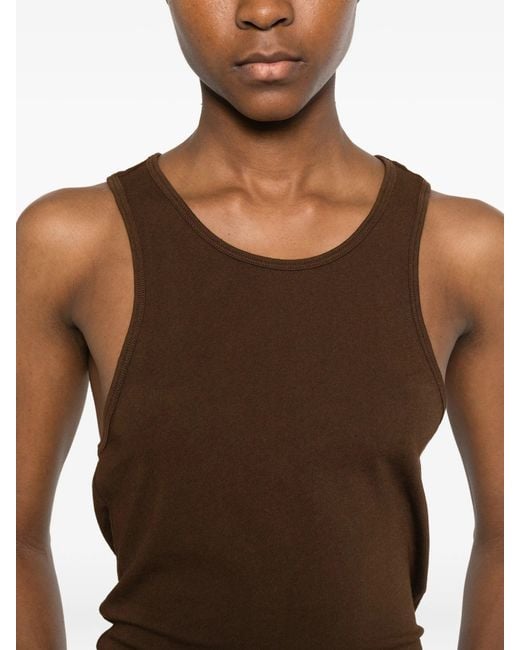 Entire studios Brown Muscle Tank Top
