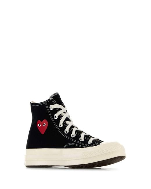 COMME DES GARÇONS PLAY Black Sneakers