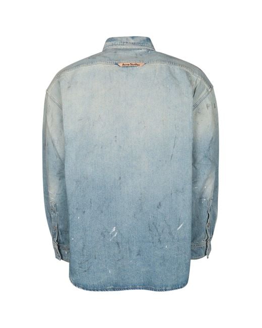 Acne Blue Fn-Ux-Shir000073 for men