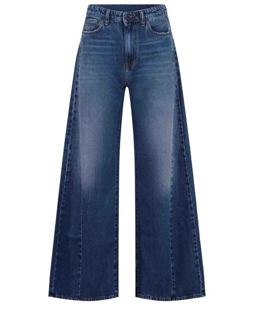Jeans soloteros hechos de mezclilla. SOLOTRE de color Blue