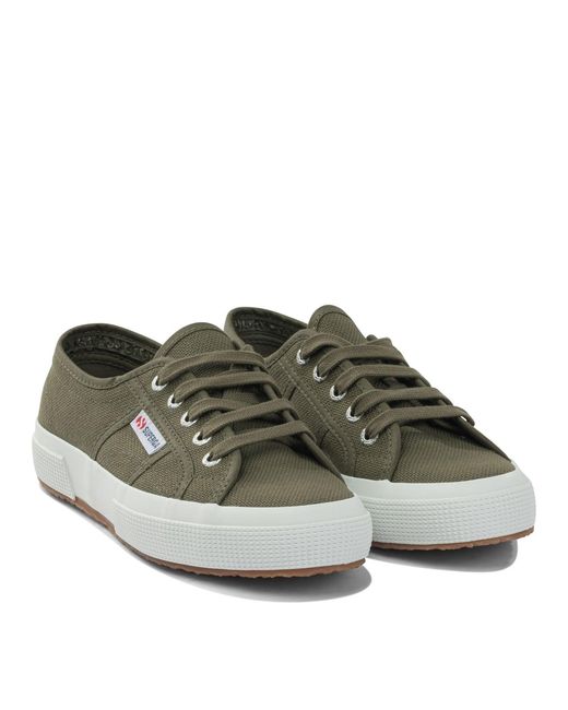 Superga Green Sneakers & Slip-On