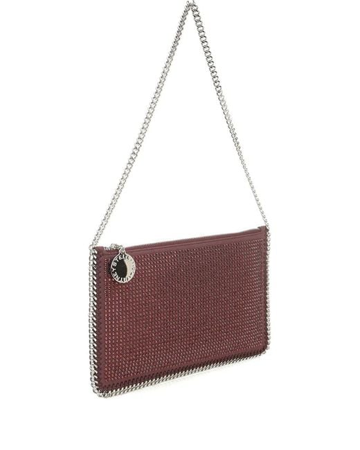 Stella McCartney Purple Falabella Clutch
