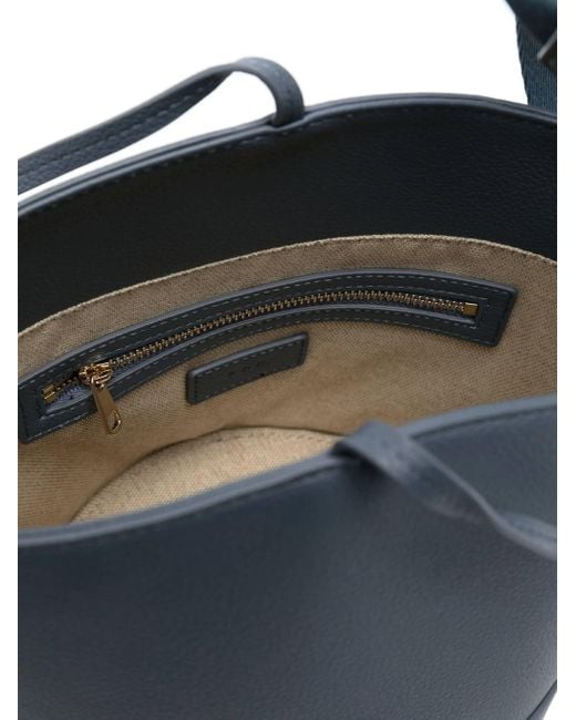 A.P.C. Blue Small Ana Bucket Bag