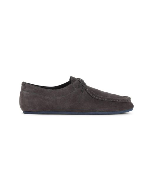Jil Sander Brown Lace-Up Shoes