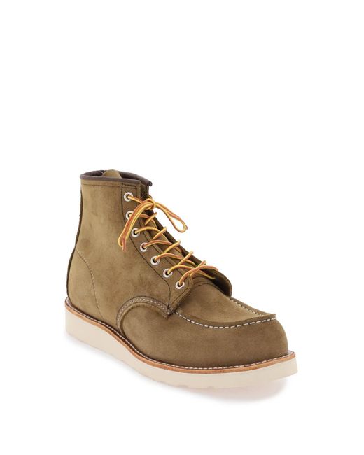 Red Wing Brown Wing Shoes Classic Moc Ankle Boots