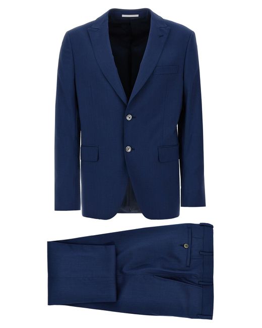 Pal Zileri Wool Dress - Ceremony Line Suits Blue