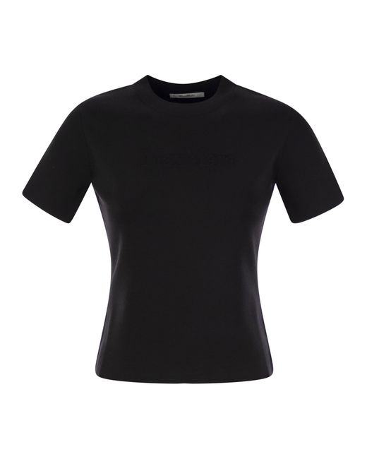 Segale Viscose Blend Sweater con logotipo Max Mara de color Black