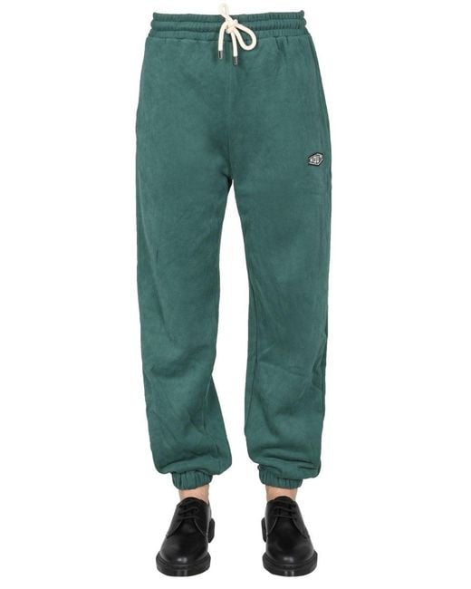 MOUTY Green Biggie Jogging Trousers for men