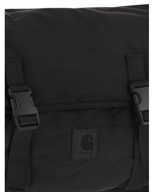 Carhartt Black Padded Nylon Twill Messenger Bag