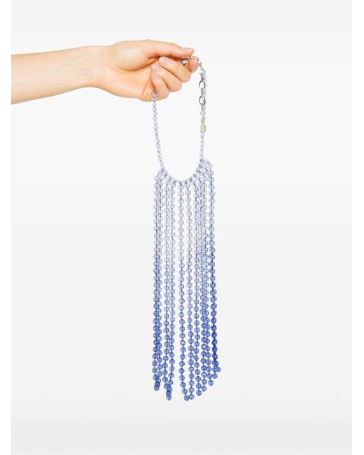 Eclat Jewels Wazig Effect Ketting in het Blue