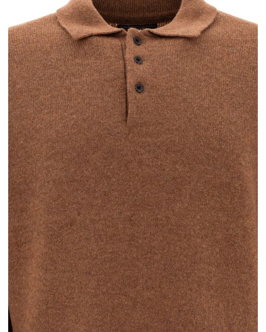 Beams Plus Stralen Plus Poloshirts in het Brown voor heren