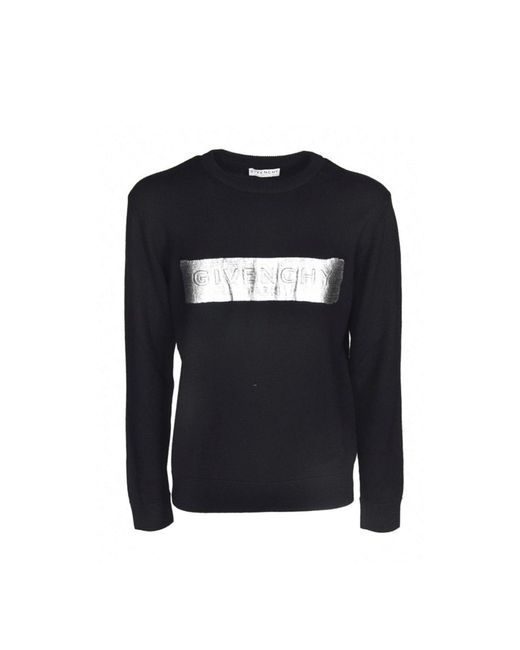 Givenchy Black Logo Sweater for men