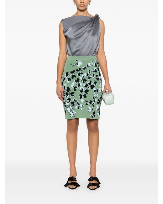 Lanvin Gray Arpège Ring Asymmetric Top Clothing