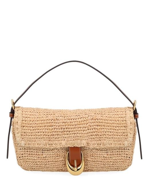 Staud Brown Shoulder Bag Harlow Rf Natural