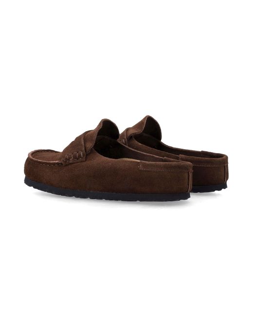 Birkenstock Brown Naples Wrapped Suede