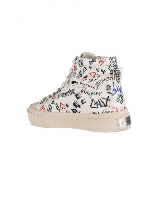 Givenchy Multicolor City High-Top Sneakers for men