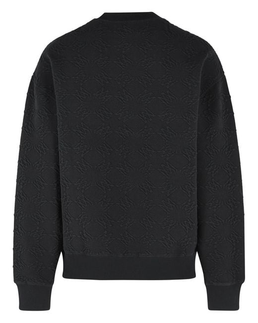 Amiri Black 'Ma Quad' Cotton Blend Sweatshirt for men