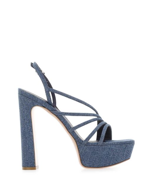 Le Silla Denim Scarlet Freund Sandalen Sandalen in Blue für Herren