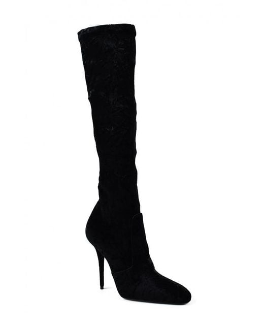Saint Laurent Black Talia Boots