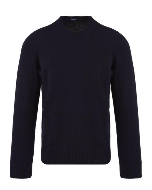 Drumohr Pullover blau in Blue für Herren