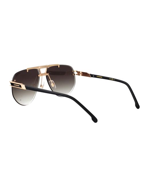 Carrera Brown Matte Metal Sunglasses