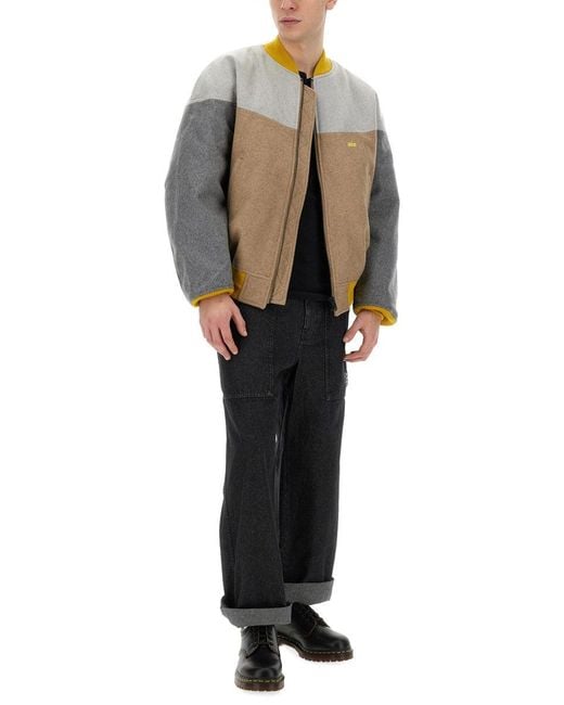 A.I.E. Gray Jacket With Logo