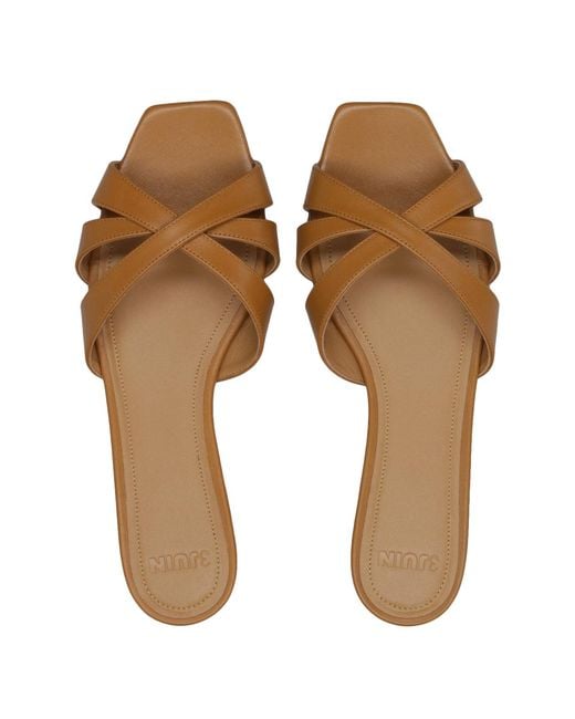 3Juin Brown Sandals