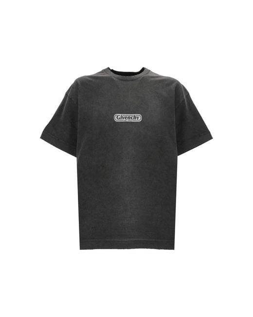 Logo t camiseta Givenchy de hombre de color Black