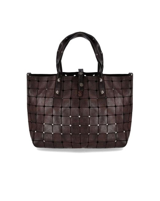 Campomaggi Black Acacia Dark Crossbody Bag