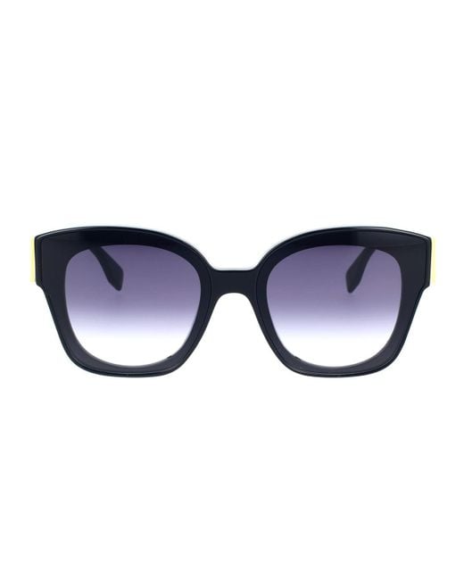 Fendi Blue Sunglasses Fe40098i 01w