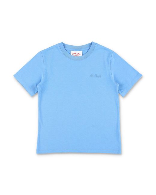 Mc2 Saint Barth Blue T Shirts And Polos