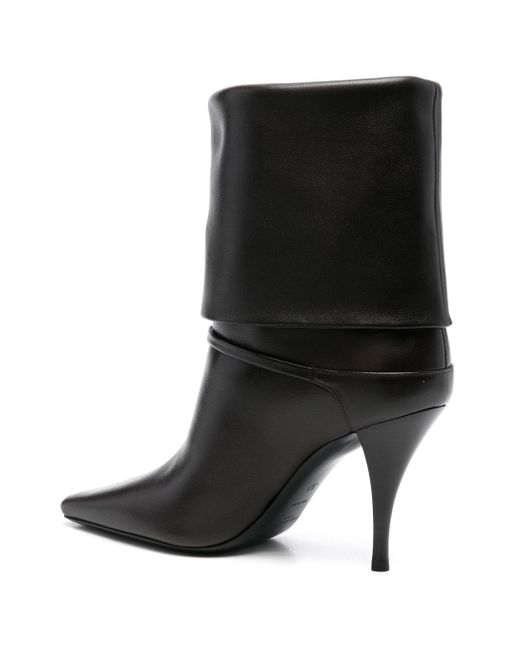 Saint Laurent Black Stivaletti Niki for men