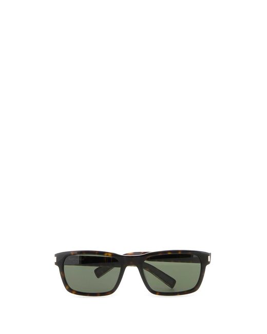 Saint Laurent Black Printed Acetate Sl 662 Sunglasses for men